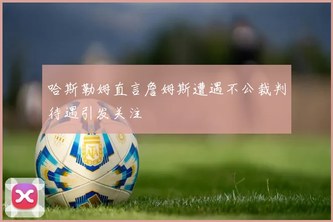 哈斯勒姆直言詹姆斯遭遇不公裁判待遇引发关注